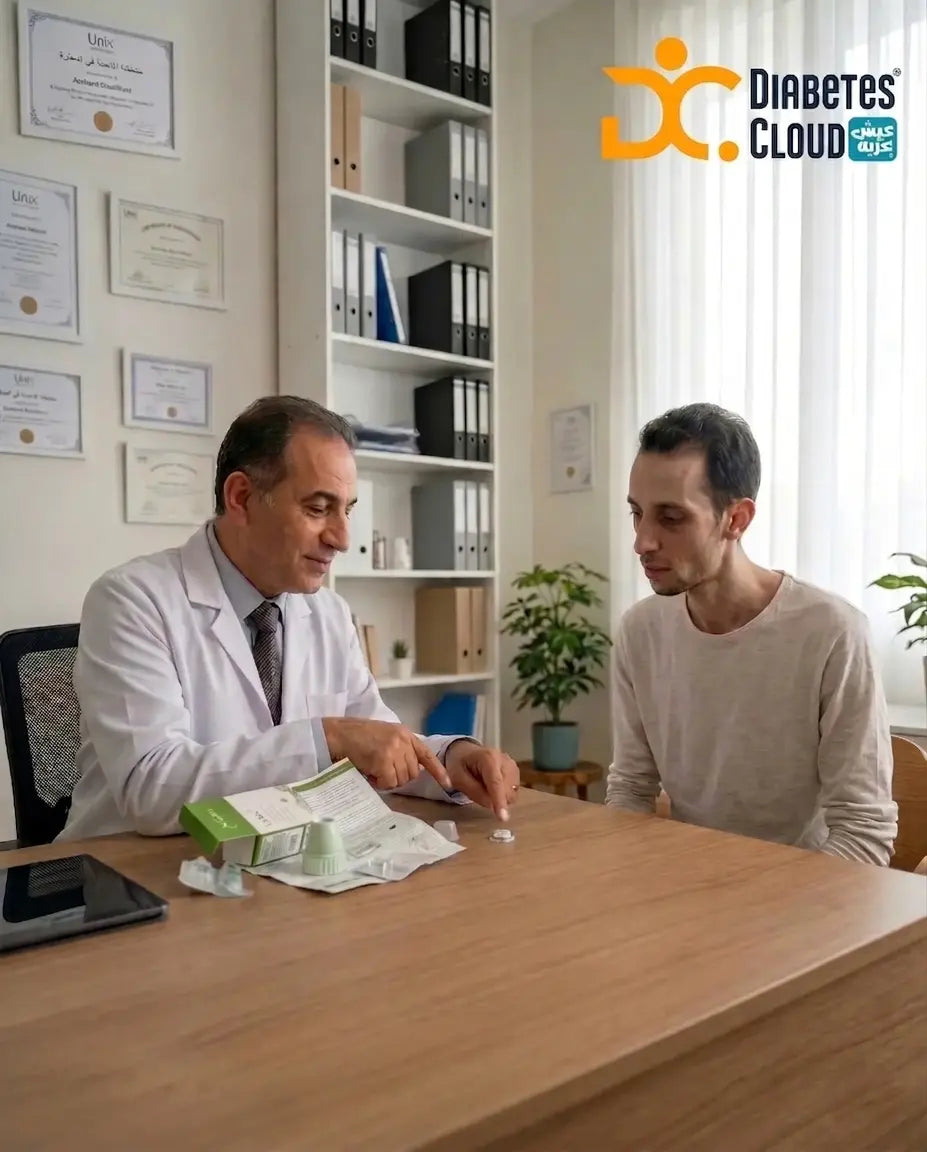 A physician detailed the use of a Senseonics continuous glucose monitoring (CGM) sensor for an anemic patient with a blood sugar disorder.